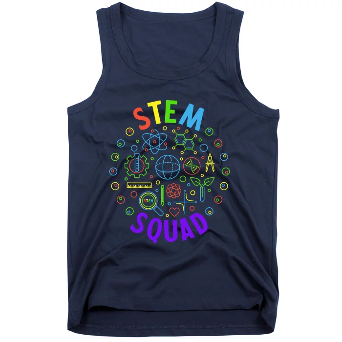 Stem Squad Science Technology Engineering And Math Tank Top