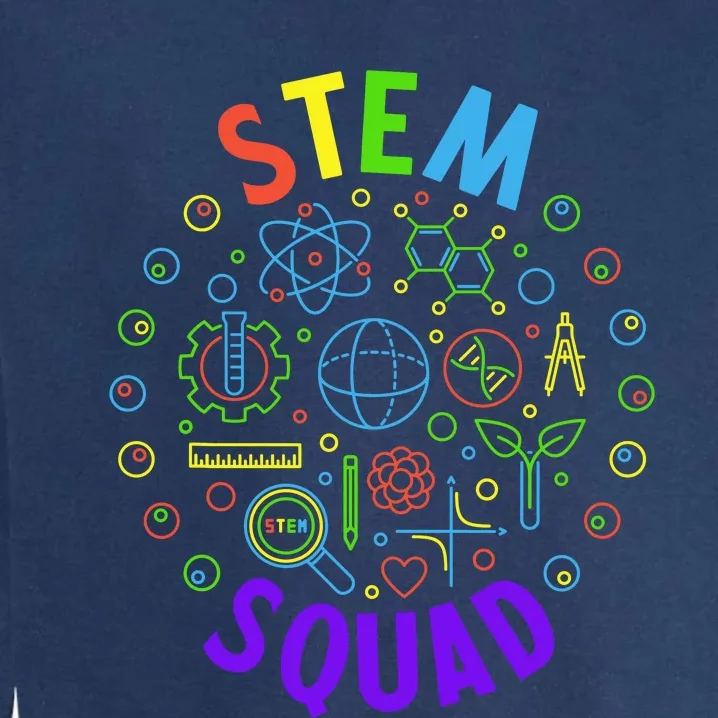 Stem Squad Science Technology Engineering And Math Garment-Dyed Sweatshirt