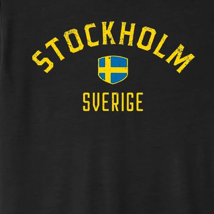 Stockholm Sweden Stockholm Sverige ChromaSoft Performance T-Shirt