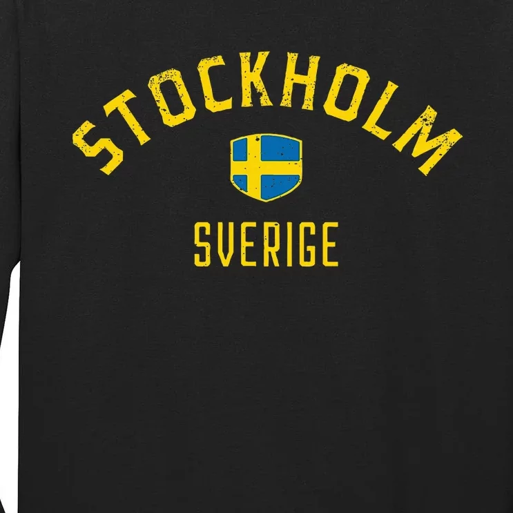 Stockholm Sweden Stockholm Sverige Tall Long Sleeve T-Shirt