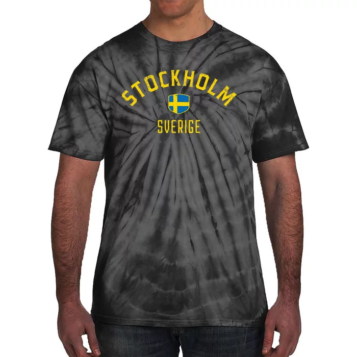 Stockholm Sweden Stockholm Sverige Tie-Dye T-Shirt