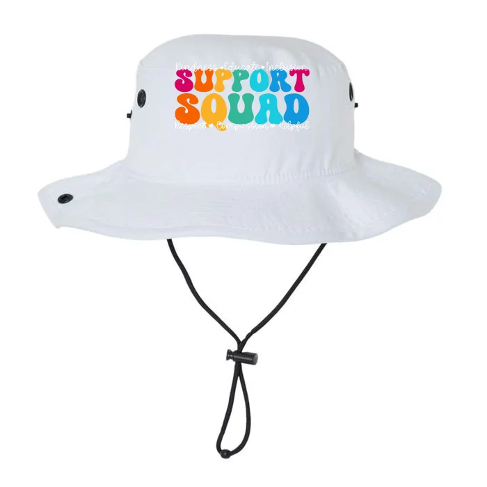 School Support Services Team Teacher Support Squad Gift Legacy Cool Fit Booney Bucket Hat