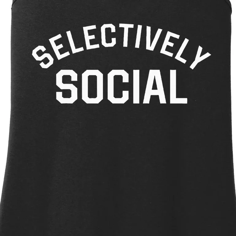 Selectively Social Ladies Essential Tank