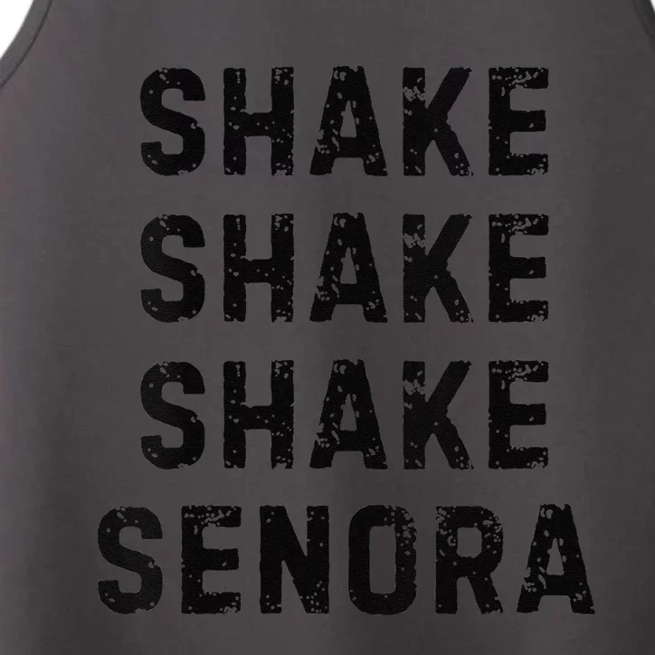 Shake Shake Shake SeñOra Senora Halloween Movie Fall Funny Performance Tank