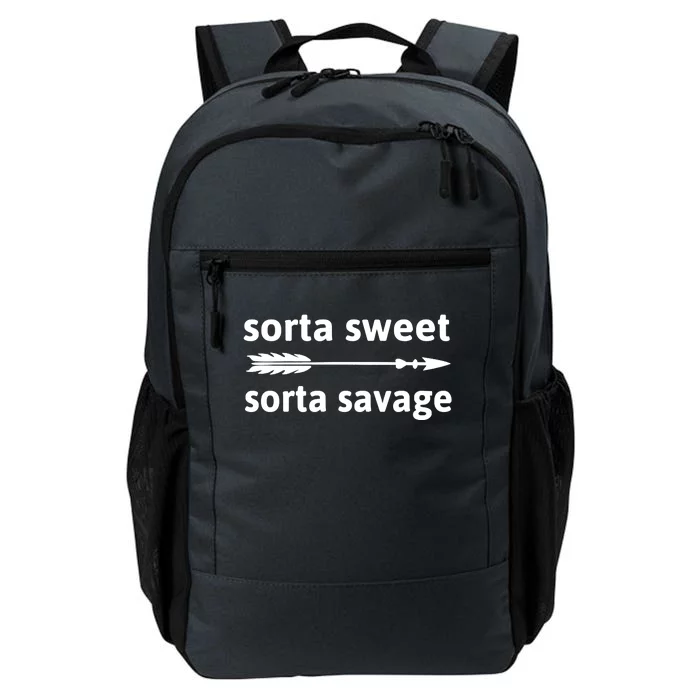 Sorta Sweet Sorta Savage Daily Commute Backpack