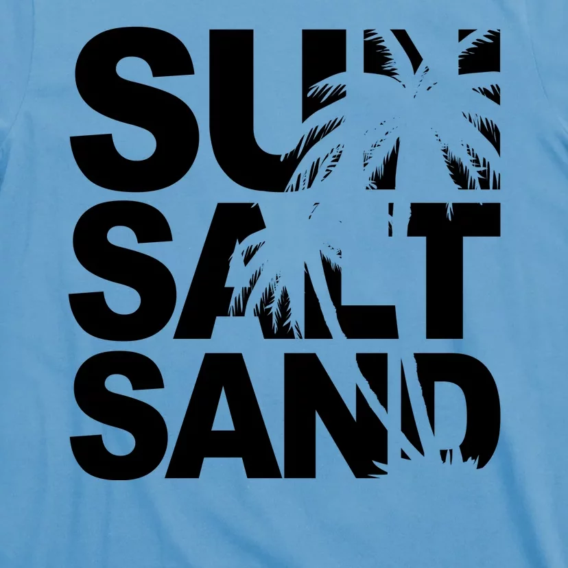 Sun Salt Sand Summer Palm Tree T-Shirt