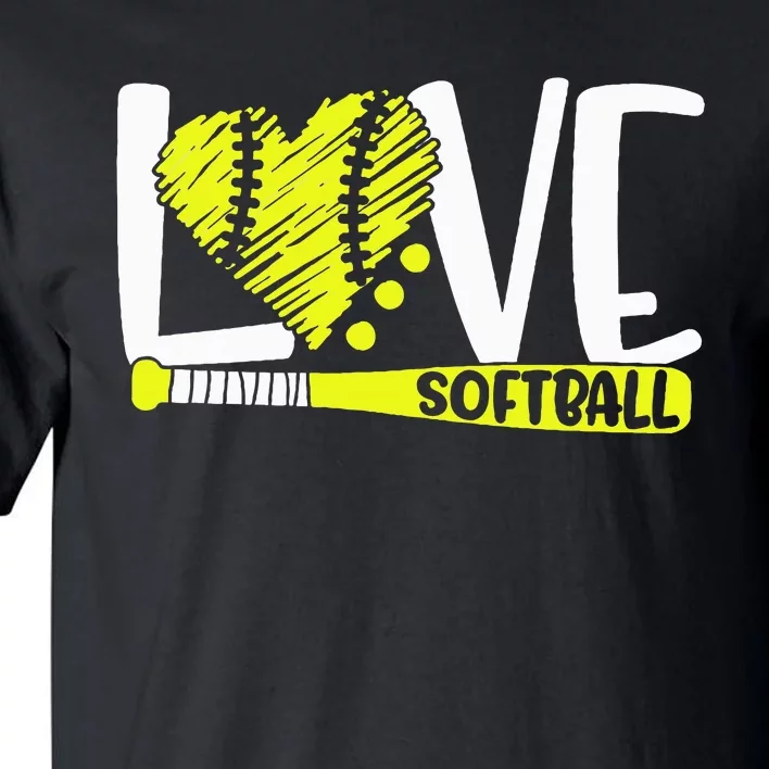 Softball Saying Tall T-Shirt