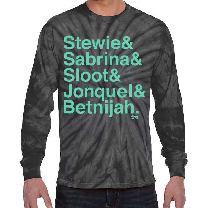 Stewie & Sabrina & Sloot & Jonquel & Betnijah Tie-Dye Long Sleeve Shirt