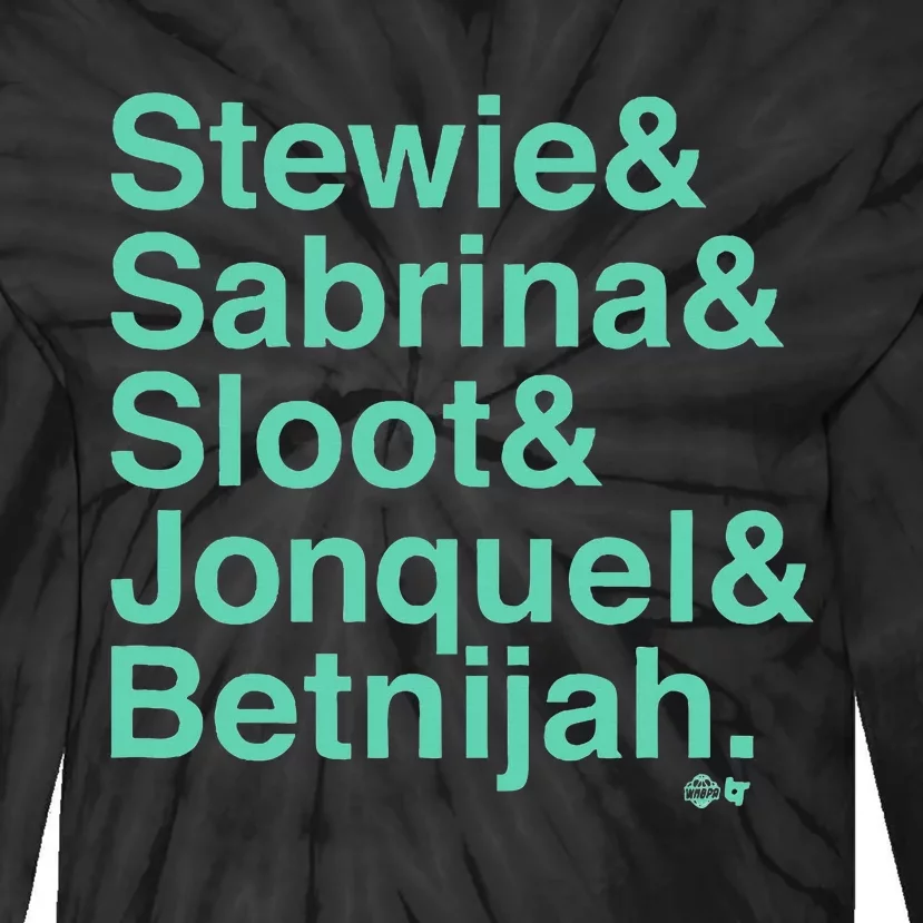 Stewie & Sabrina & Sloot & Jonquel & Betnijah Tie-Dye Long Sleeve Shirt