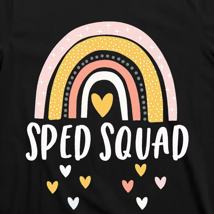 Sped Squad Special Education Teacher Sped Ed Teacher Gift T-Shirt