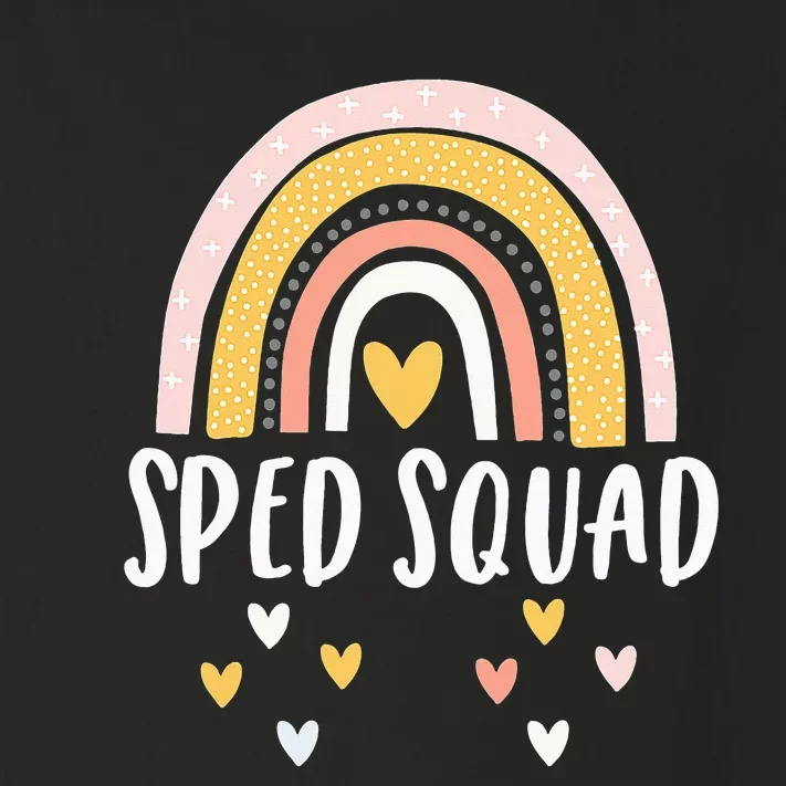 Sped Squad Special Education Teacher Sped Ed Teacher Gift Toddler Long Sleeve Shirt