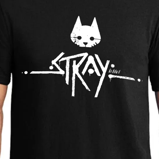 Stray Shirt Stray Video Game Shirt Cat Adventure Pajama Set