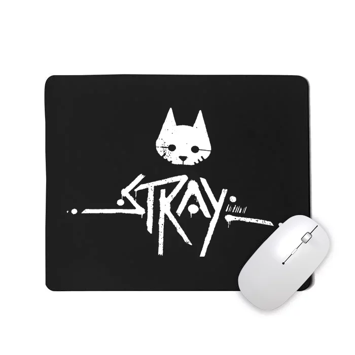 Stray Shirt Stray Video Game Shirt Cat Adventure Mousepad