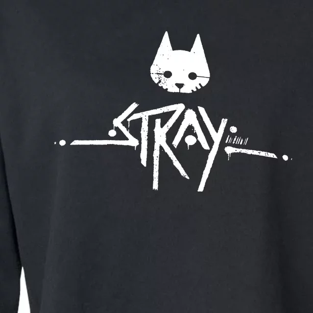 Stray Shirt Stray Video Game Shirt Cat Adventure Cropped Pullover Crew