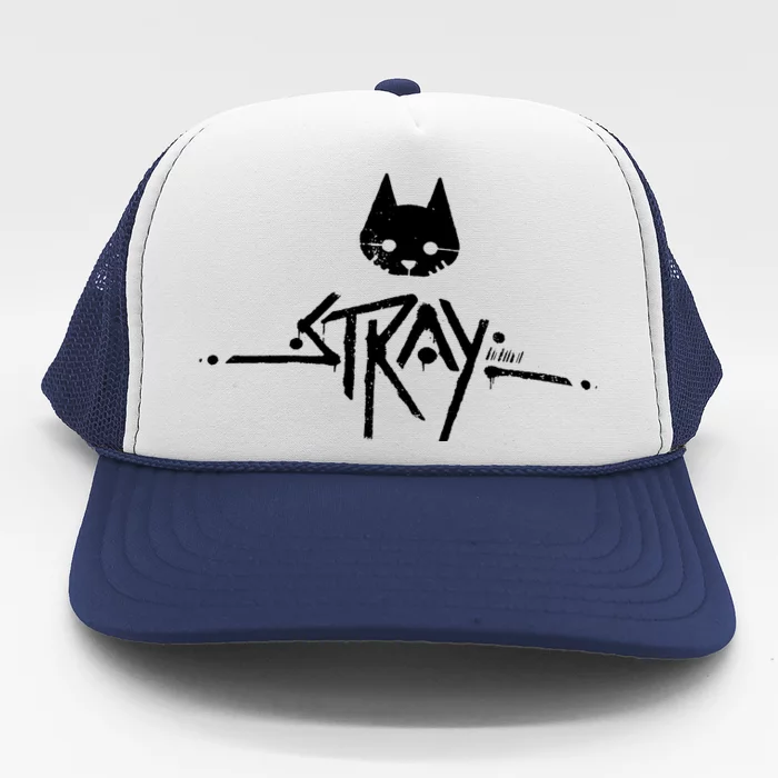 Stray Shirt Stray Video Game Shirt Cat Adventure Trucker Hat