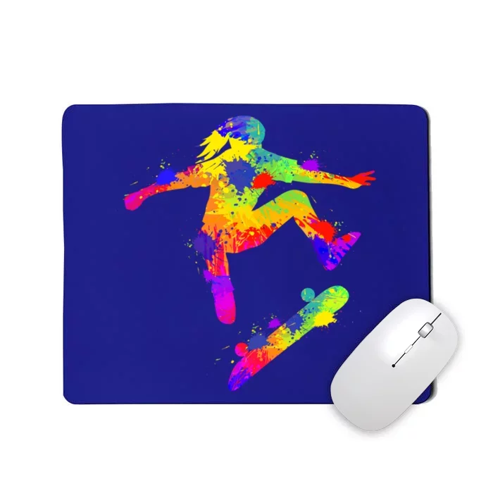 Skateboarder Skater Skateboard Skateboarding Great Gift Mousepad