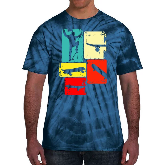 Skater Skateboarder Tie-Dye T-Shirt