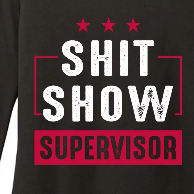 ShitShow Supervisor Womens CVC Long Sleeve Shirt