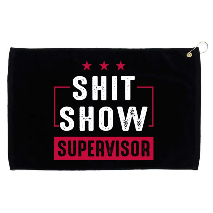 ShitShow Supervisor Grommeted Golf Towel