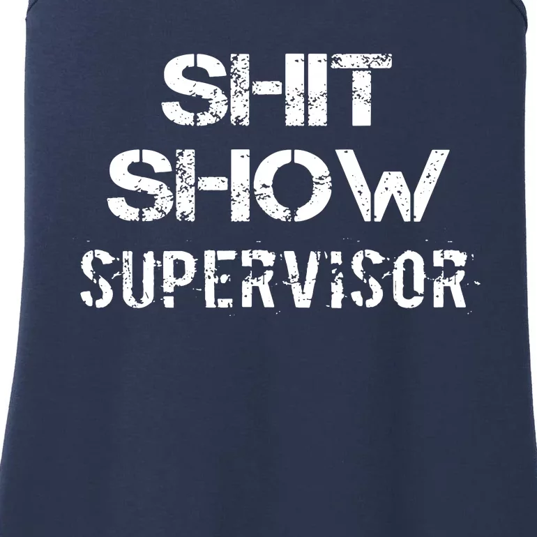 Shit Show Supervisor Ladies Essential Tank