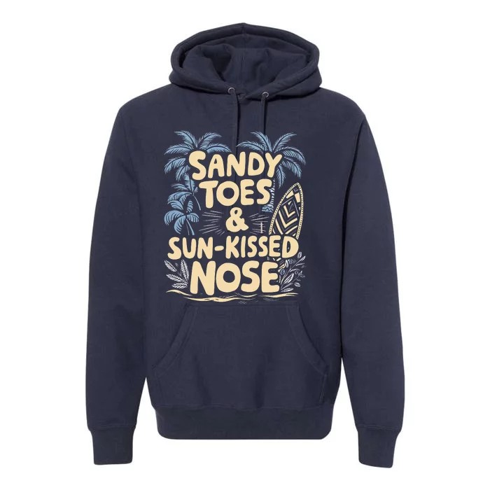 Surfing Summer Premium Hoodie