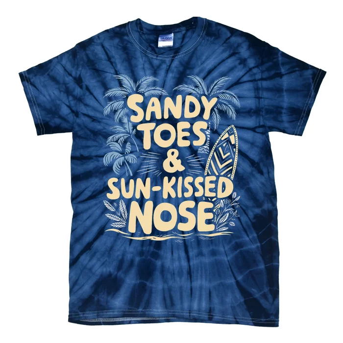 Surfing Summer Tie-Dye T-Shirt