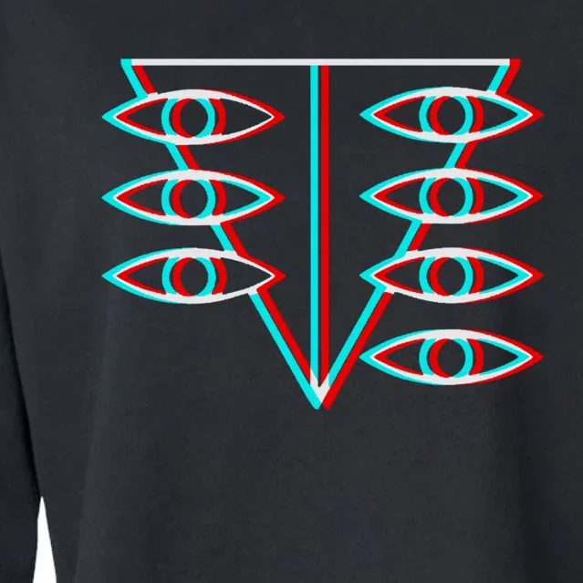 Seele Symbol Cropped Pullover Crew