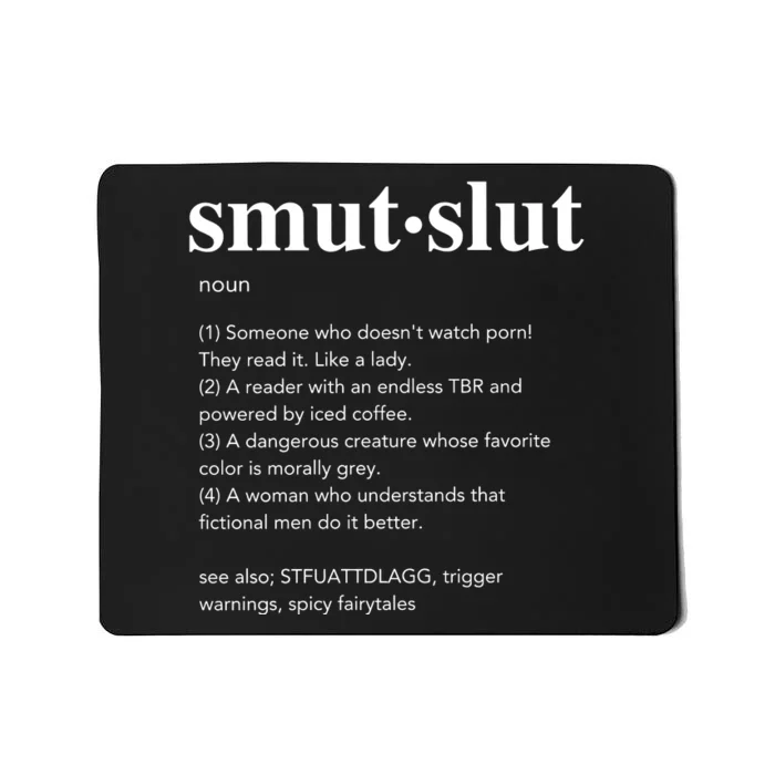 Smut Slut Mousepad