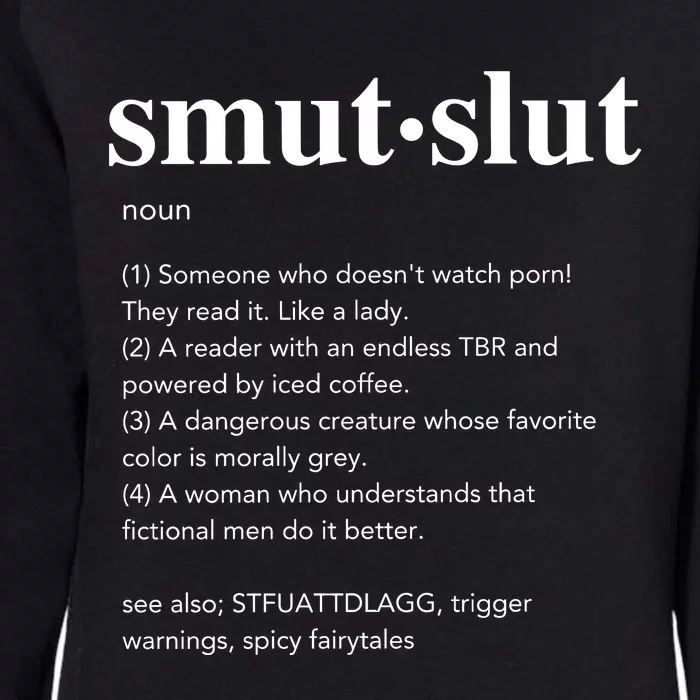 Smut Slut Womens California Wash Sweatshirt