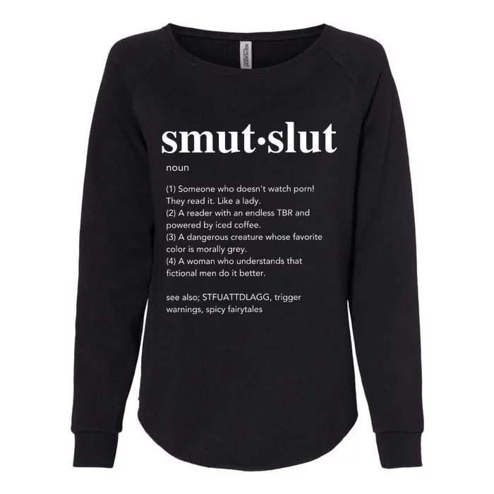 Smut Slut Womens California Wash Sweatshirt