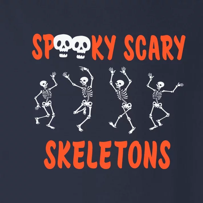 Spooky Scary Skeletons Dance Halloween Day Toddler Long Sleeve Shirt