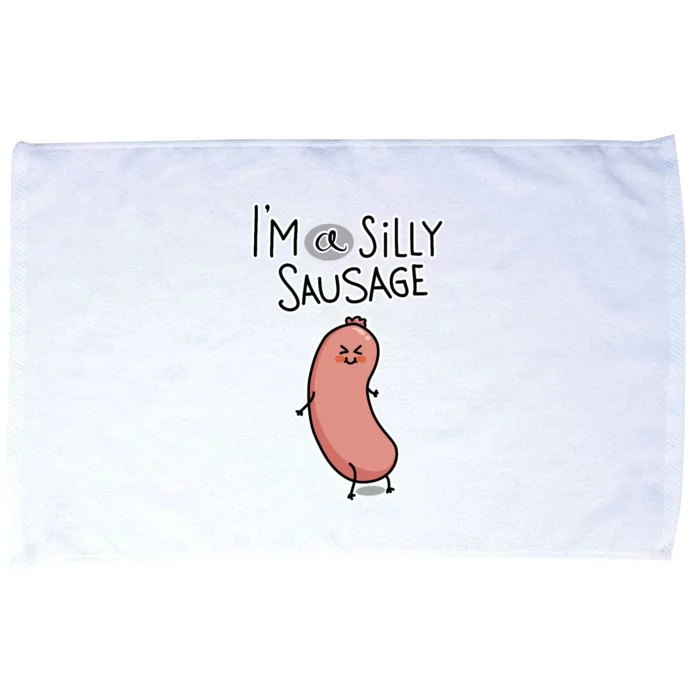 Silly Sausage Microfiber Hand Towel