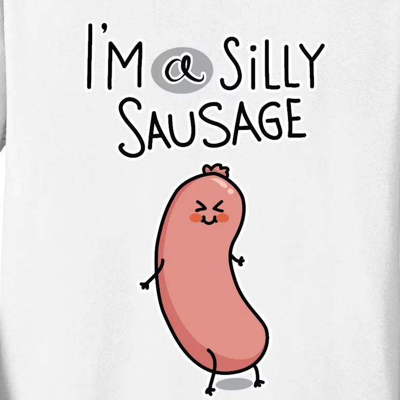 Silly Sausage Kids Long Sleeve Shirt