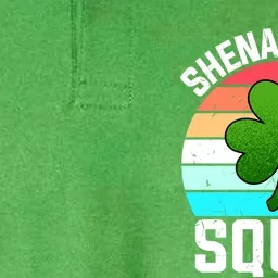 Shenanigans Squad Shamrocks Funny St Patricks Day Softstyle Adult Sport Polo