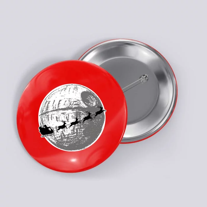 Santas Sleigh Space Star Planet Button