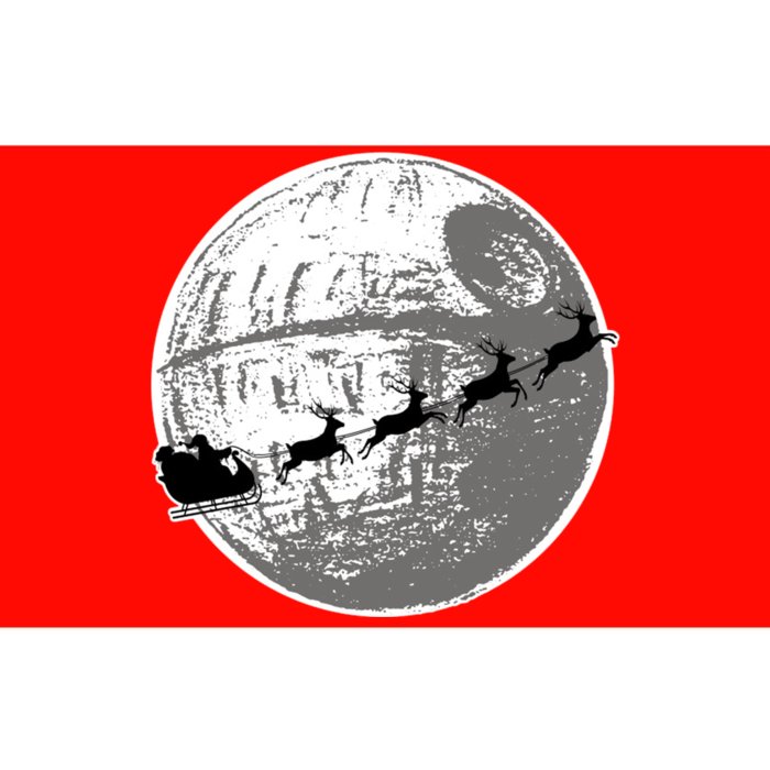 Santas Sleigh Space Star Planet Bumper Sticker