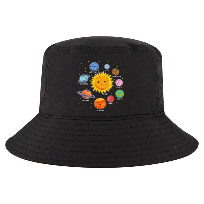 Solar System Space Planets For Stem Cool Comfort Performance Bucket Hat