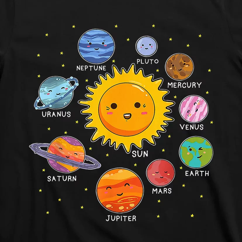 Solar System Space Planets For Stem T-Shirt