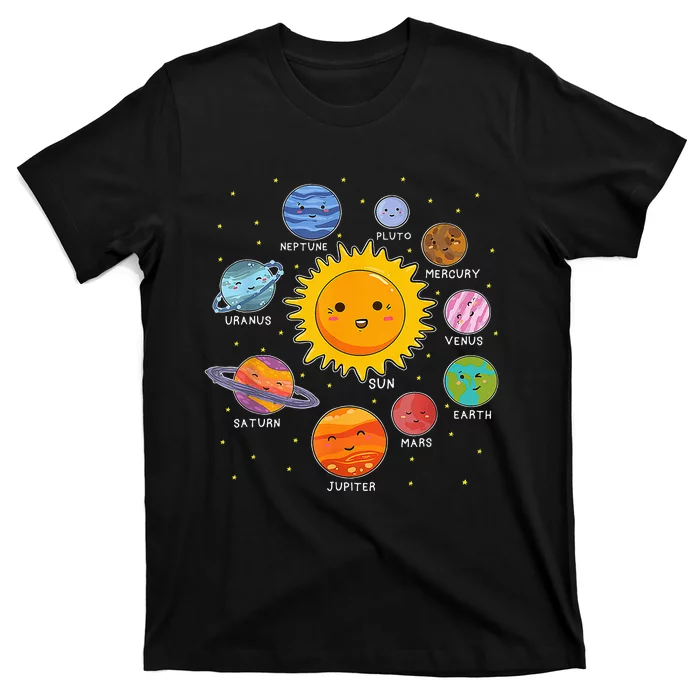 Solar System Space Planets For Stem T-Shirt