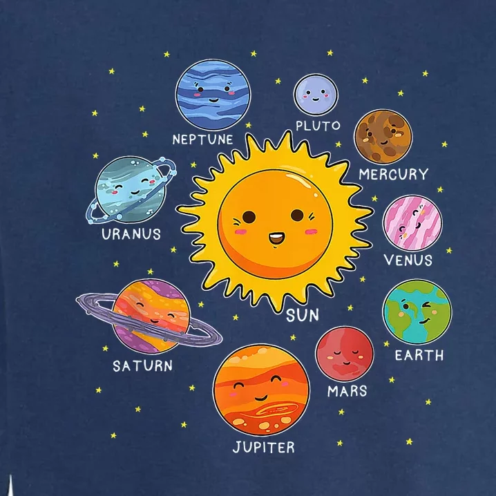 Solar System Space Planets For Stem Garment-Dyed Sweatshirt