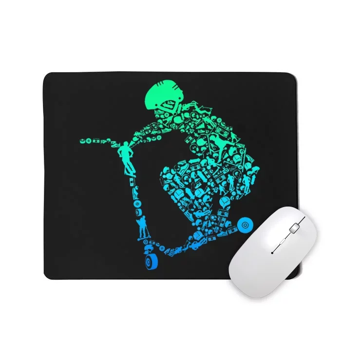 Scooter Stunt Mousepad