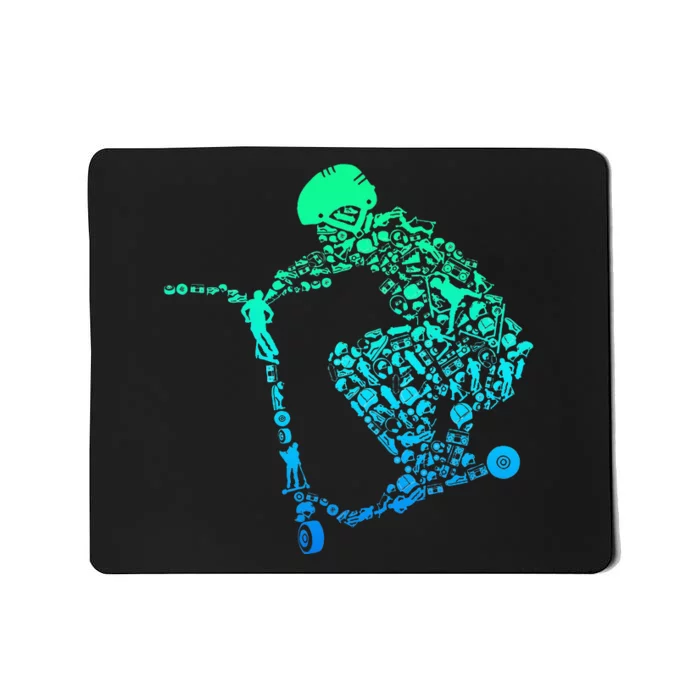 Scooter Stunt Mousepad