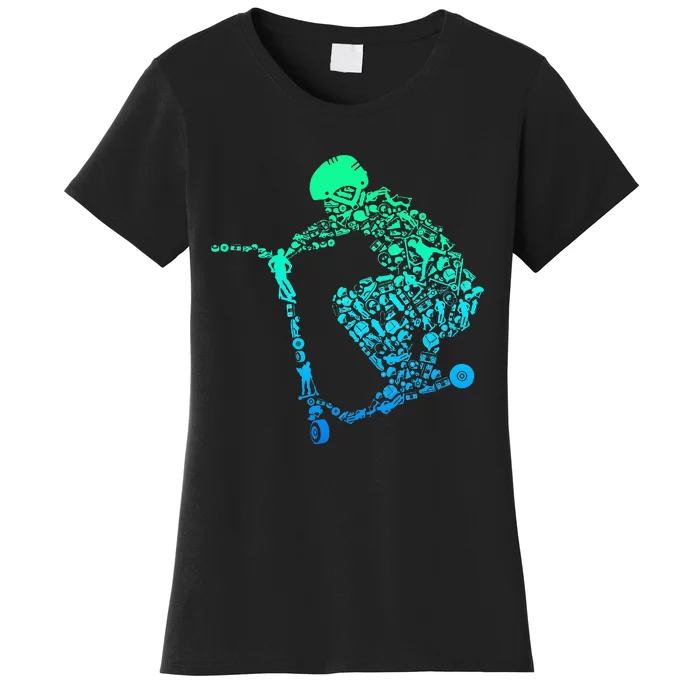 Scooter Stunt Women's T-Shirt