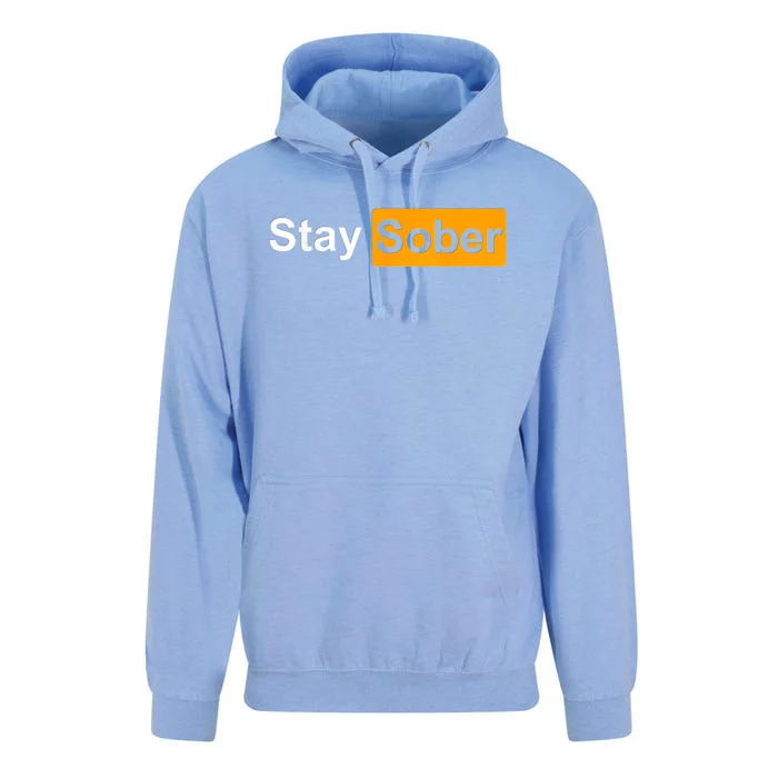 Stay Sober Unisex Surf Hoodie