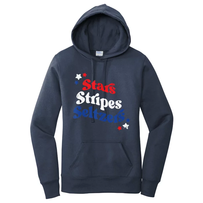 Stars Stripes Seltzers Women's Pullover Hoodie