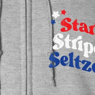 Stars Stripes Seltzers Full Zip Hoodie