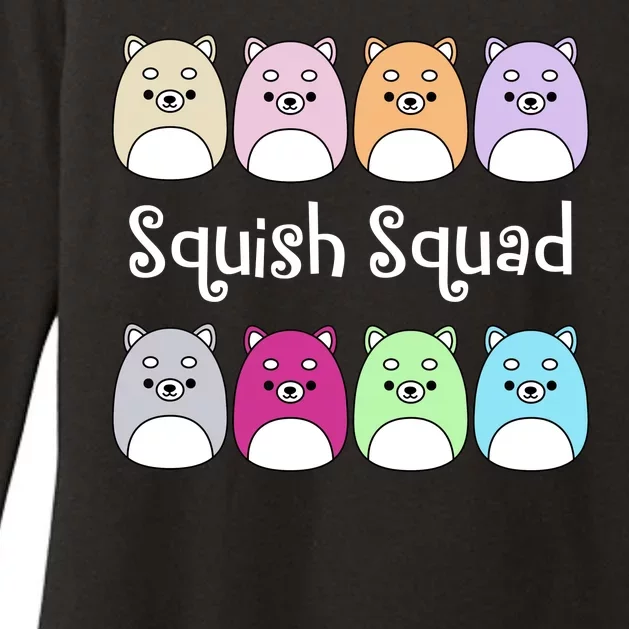 Squish Squad Stuffed Animal Womens CVC Long Sleeve Shirt