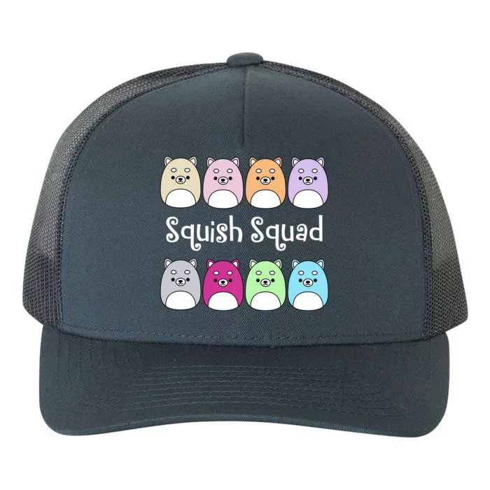 Squish Squad Stuffed Animal Yupoong Adult 5-Panel Trucker Hat