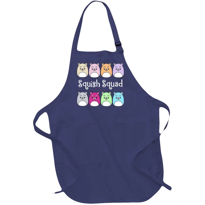 Squish Squad Stuffed Animal Full-Length Apron With Pocket