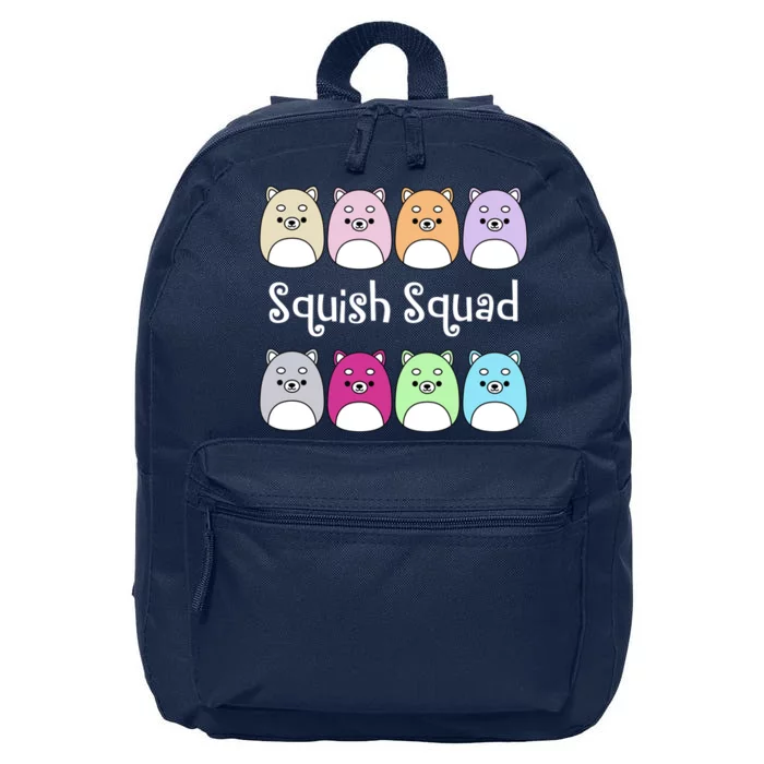 Squish Squad Stuffed Animal 16 in Basic Backpack